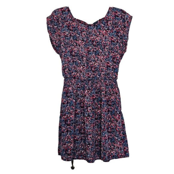 Johnny Martin Dress Multicolor Size M Multi Color Elastic Waist - Picture 1 of 5